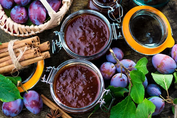 Marmellata di prugne — Foto Stock