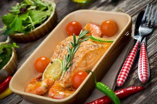 Salmon Fillet — Stock Photo, Image