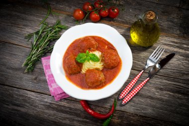 köfte ve patates püresi