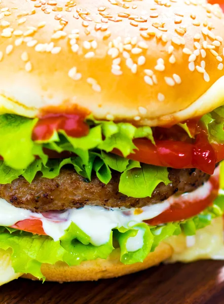 Burger — Stock Fotó