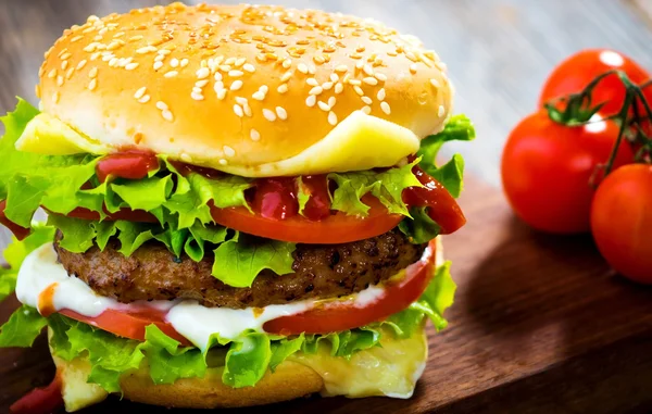 Burger — Stockfoto