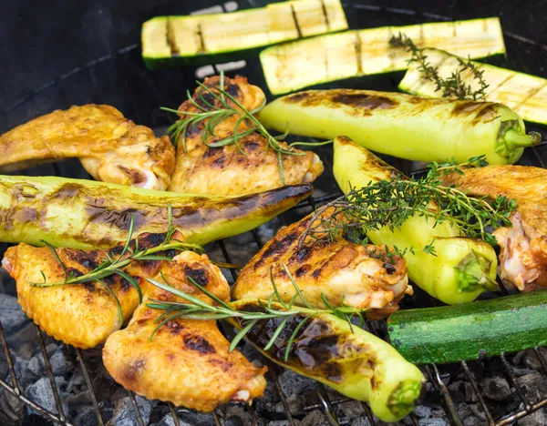 Barbecue chiken — Foto Stock