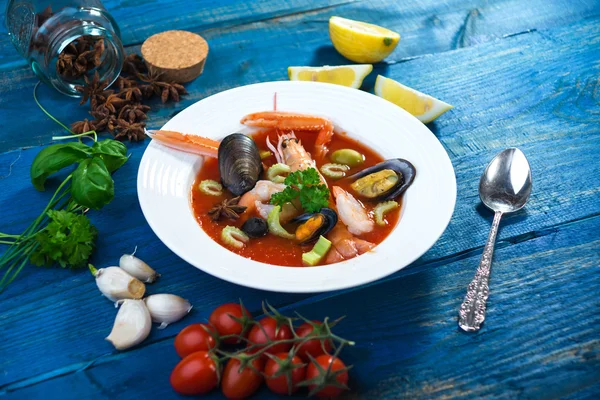 Морской суп — стоковое фото