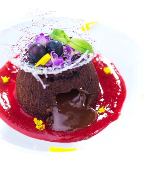 Chocolate Souffles — Stock Photo, Image