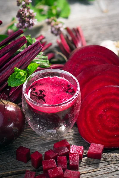 Rote-Bete-Saft — Stockfoto