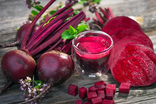 Rödbetor juice — Stockfoto