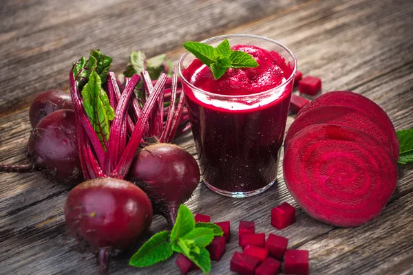 Rote-Bete-Saft — Stockfoto