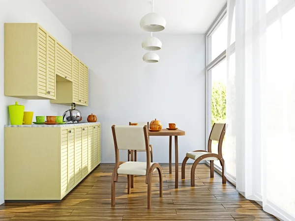 The kitchen interior with furniture — Stock Photo, Image