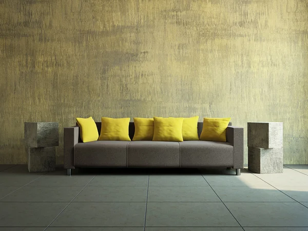Livingroom with sofa — Stock Image Livingroom with sofa Stock Picture