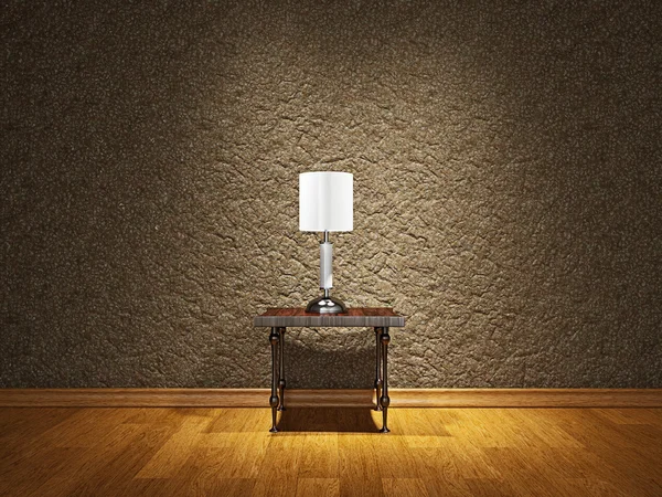 Lamp on the table — Stock Photo, Image