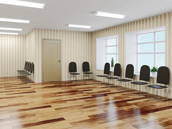 The hall with chairs Royalty Free Stock Images