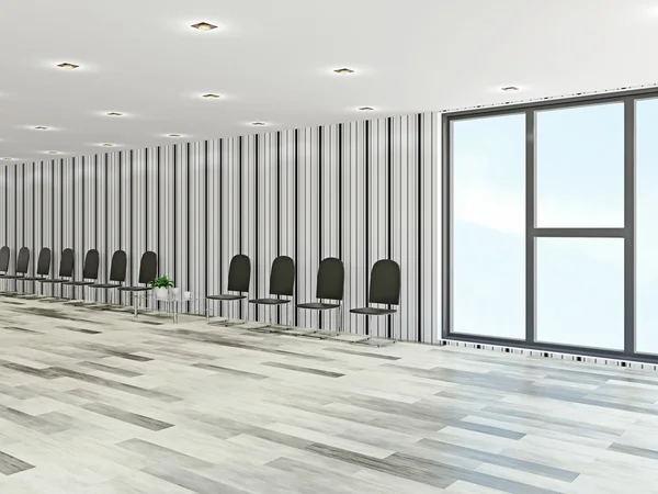 The hall with chairs — Stock Photo, Image