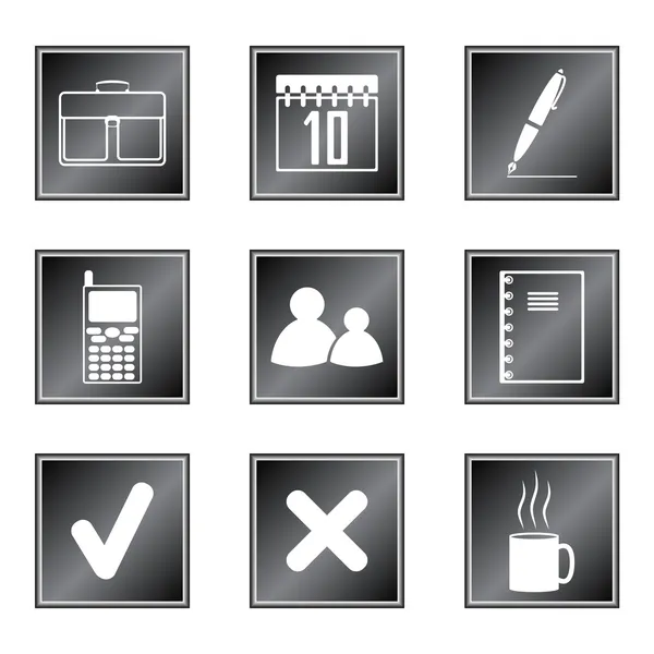 Set of icons — Stock Vector