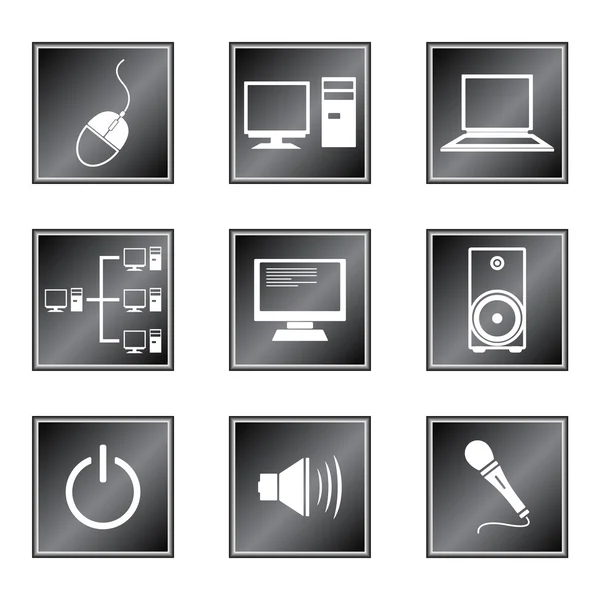 Set of icons — Stock Vector