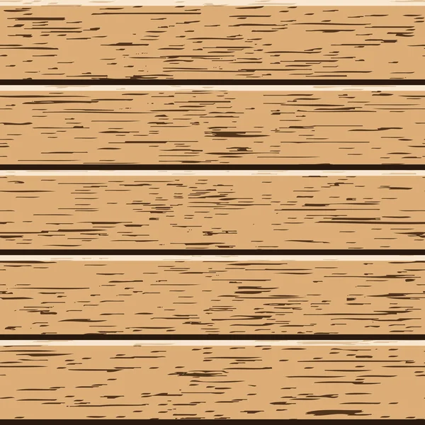 Tableros de madera — Vector de stock