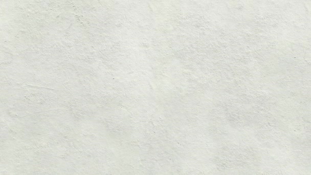 Textura Uma Parede Concreto Branco Velho Design Moderno Gesso Decorativo — Vídeo de Stock