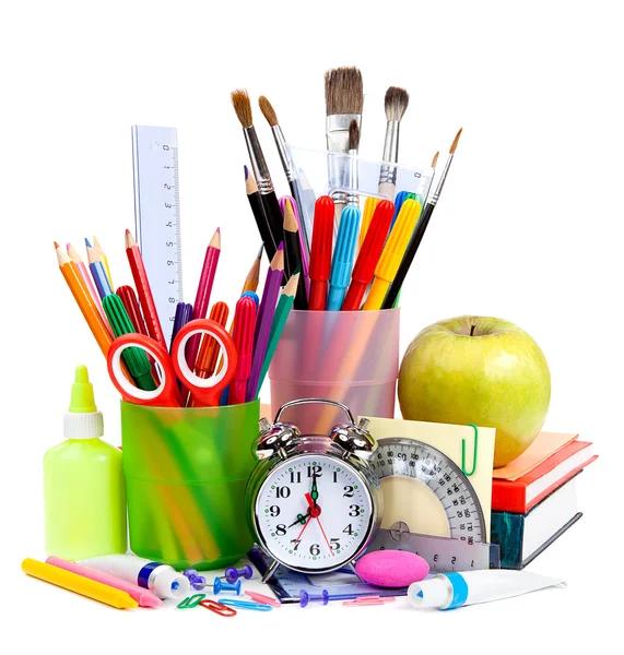 okula dönüş. kalemler ve bardak kalemler
