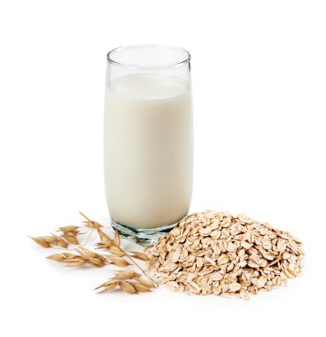 süt ve Mısır gevreği whate özgeçmişlerine izole