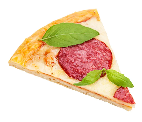 Dilim biberli pizza — Stok fotoğraf