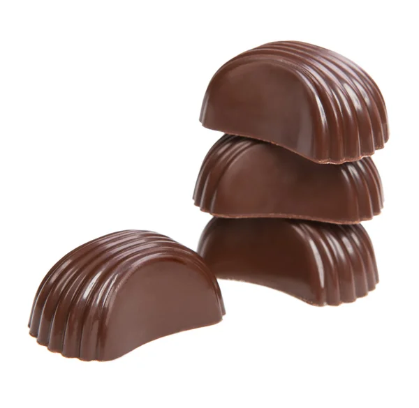 Tower of chocolates — Stock Photo, Image