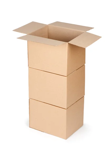 Cardboard packaging boxes — Stock Photo, Image