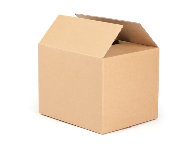 Cardboard packaging box — Stock Photo, Image