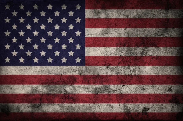 Grunge Amerikai Egyesült Államok zászló háttér — Stock Fotó