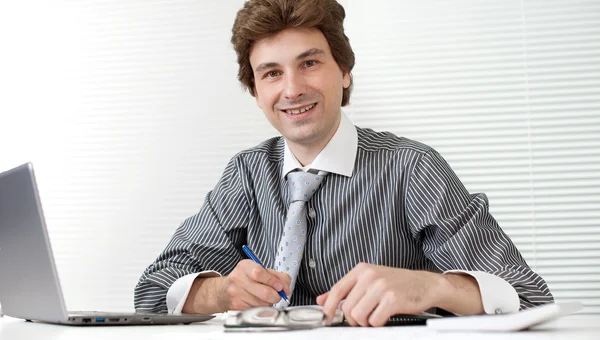 Portrait of a handsome young businessman Stock Photo