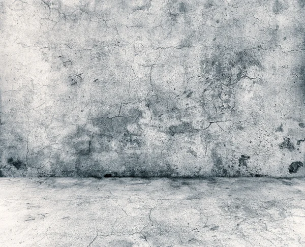 Gray concrete wall and floor closeup — Stock Photo, Image