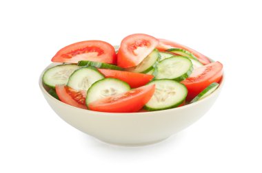 Salatalık Domates Salatası