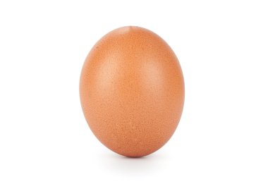 Beyaz arkaplanda yumurta izole