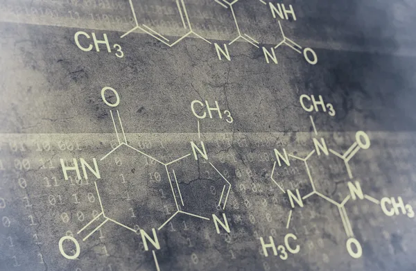 Kimyasal formul — Stok fotoğraf