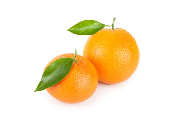 Pomerančové ovoce izolované na bílém pozadí — Stock fotografie