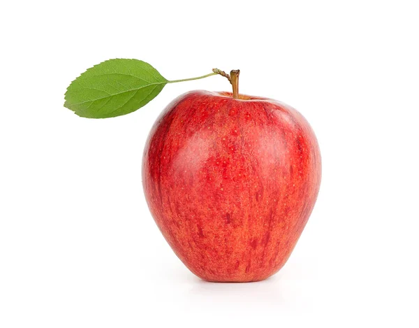 Manzana roja aislada — Foto de Stock