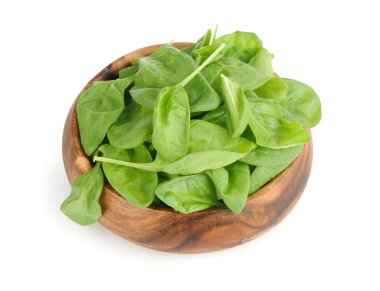 Taze yeşil ıspanak yaprakları