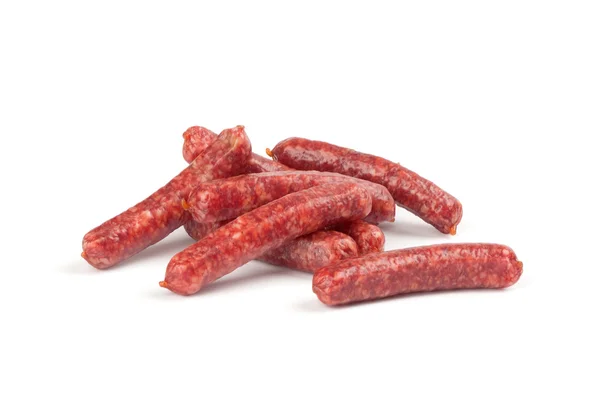 Salami korv — Stockfoto