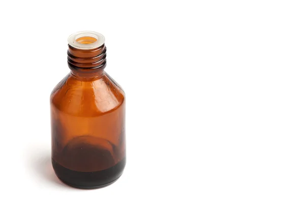 Medicine bottle on white background — Stock Photo, Image