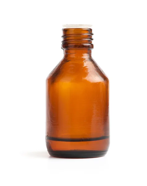 Medicine bottle isolated on white — Stock Photo, Image