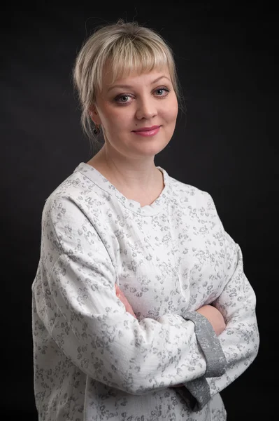 Retrato de mulher — Fotografia de Stock