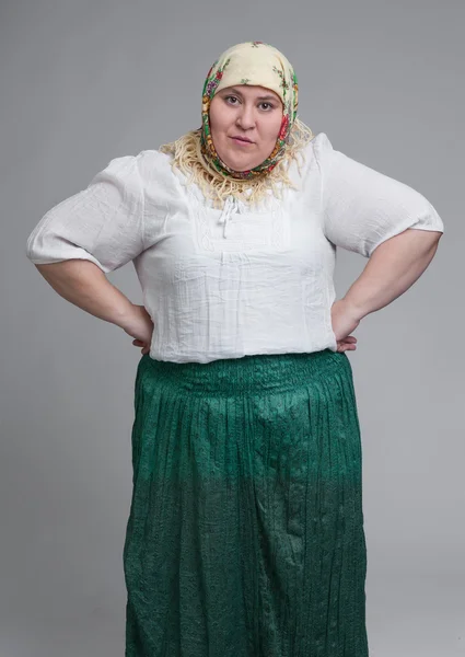 Fat woman — Stock Photo, Image