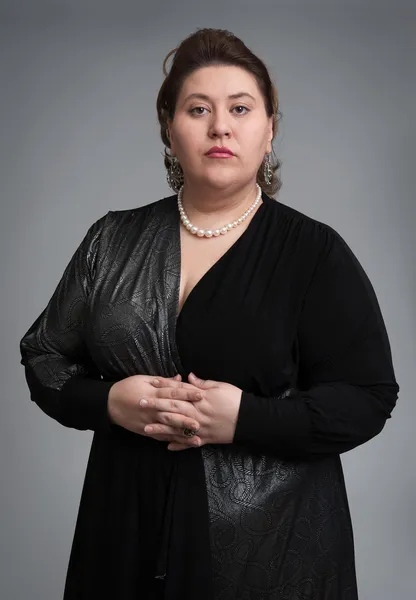 Fat woman — Stock Photo, Image