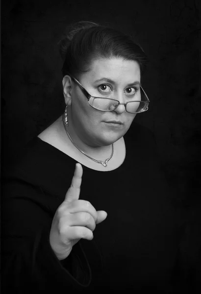 Dicke Frau — Stockfoto