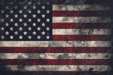 grunge USA bayrağı