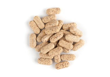 multi vitamin tabletleri beyaz
