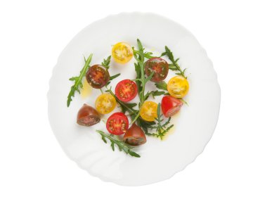 Taze sebze salatası.