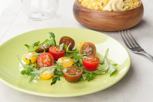 Verse groenten salade — Stockfoto