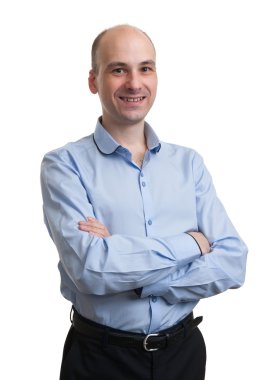 Genç bir iş adamının portresi