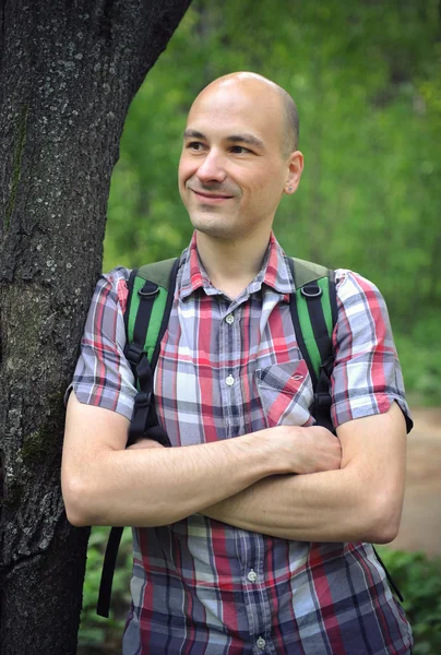 Portrait of Young man smiling — Stock Photo, Image