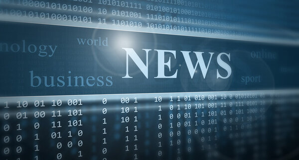 digital news, technology background