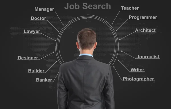 Job search concept — Stock Photo, Image